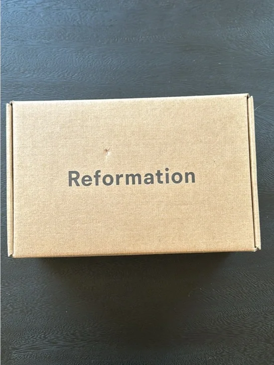 Reformation Black Patent Penny Loafers - Picture 4 of 5